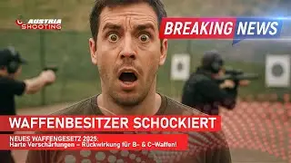 WAFFENGESETZ VERSCH&Auml;RFUNG 2025 in &Ouml;sterreich!  - Schlimmer als gedacht!