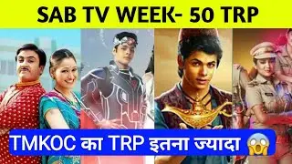 sab tv week 50 trp list | baalveer returns, aladin, maidam sir, hero gayab mode on, tera yaar hu mai