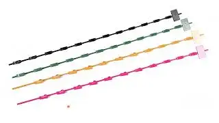 12 hooks metal merchandise clip strip