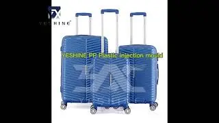 YESHINE Professional PP Plastic injection mould for hard luggage  #luggagemould #suitcasemould