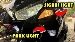 AEROX PARKLIGHT AND SIGNAL LIGHT SWAP | DIY