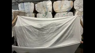 Sheeting Remnants in Bales