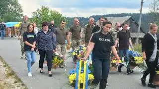 Похорони Ігора Іжика 02.07.2022року...