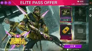 buying Elite pass in discount in hideout discount event