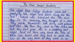 Story on The Four Smart Students ||