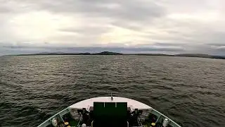 4K Ferry Journey: Wemyss Bay to Rothesay | Calmac Crossing with Calming Music | Isle of Bute