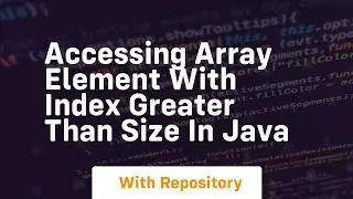 accessing array element with index greater than size in java