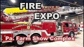 Pa. Fire Expo Dozens Of Fire Trucks | PA Farm Show Complex