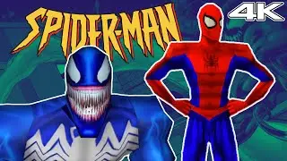 Spider-Man PS1 Game Movie | Full Story & Cutscenes (2000)