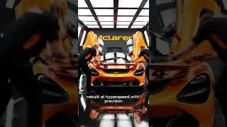 Flooded to Flawless: Hyper-Speed McLaren 720S MSO Restoration  #mclaren #car #ytshorts #restoration