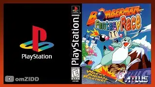 Bomberman Fantasy Race (1998) PS1 - Gameplay HD