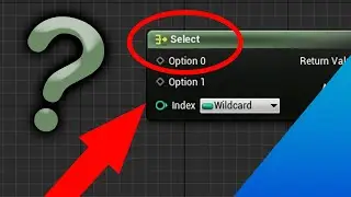 How to use the Select node || Blueprints || UE4 TUTORIALS