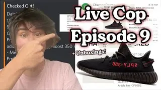 BRED COOKOUT! - Live Cop Ep. 9 Yeezy 350 v2 Bred and Unboxings
