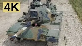 Top 10 Tanks #6 M60 Patton Battle Tank  FILMED from the AIR - 4K