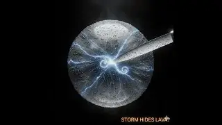Stormy Ice Sphere Cutting ASMR | Hidden Lava Explosion | Winter Reset 2025