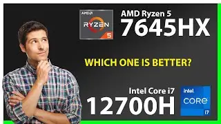 AMD Ryzen 5 7645HX vs INTEL Core i7 12700H Technical Comparison