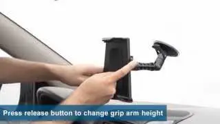 Samsung Galaxy Tab 10.1 and Galaxy Note 10.1 Windshield Suction Tablet Mount | Arkon TABPB070