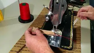 SINGER 15-91 SEWS LEATHER @ 5 STITCHES PER INCH SEWING MACHINE SECRETS I SHOULDN'T BE SHARING