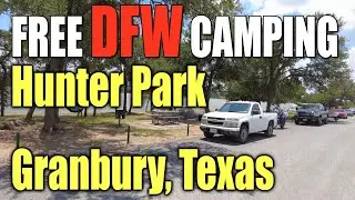 Free Camping Near Fort Worth, Texas - Hunter Park, Granbury, Texas