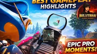 INSANE Mid-Air Spray 🔥 | Epic Pro Gameplay Highlights | BulletBhai