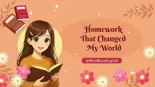 Homework That Changed My World | Word Easy English