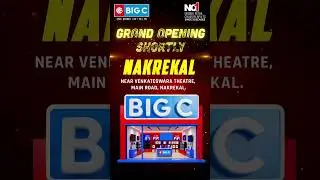 🎉Get ready for something GRAND &ndash; Big C Mobiles is opening shortly in Nakrekal! 🚀