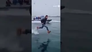 Это невероятное устройство может работать на воде! #удивительныефакты