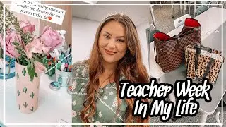 HIGH SCHOOL TEACHER WORK WEEK IN MY LIFE - Sub Plans, Lunch Prep, and More | Corie Mac