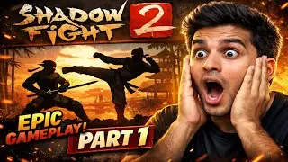 😱 Shadow Fight 2 Part 1 Gameplay | First Fight Ever 🔥 | Hindi