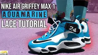 Как я шнурую кроссовки Nike Air Griffey Max 1 Aqua