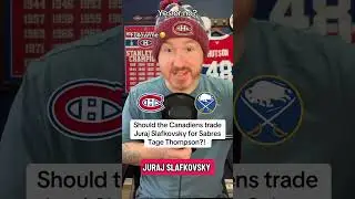 Would you trade Montreal Canadiens Juraj Slafkovsky for Buffalo Sabres Tage Thompson?!