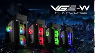 🔴 Sharkoon VG6-W - Caja de Ordenador, PC Gaming, Semitorre ATX (Varios colores)