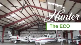 ECO HVLS Fan: Quiet, Powerful Airflow for Aviation Hangars