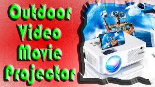 Best  HD Video Projector | Bomaker Upgrade HD Video Projector  Outdoor Video Movie Projector