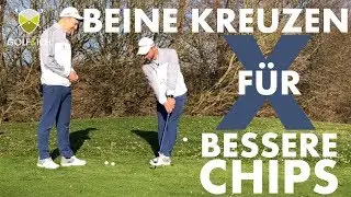 BESSER CHIPPEN? BEINE KREUZEN! | Golf&Ich