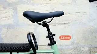 Comment r&eacute;gler la tige de selle suspendue sur le v&eacute;lo Jean Fourche ?