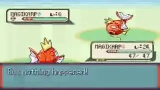 Magikarp used splash!