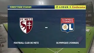 Metz vs Lyon Highlights Resumen - Ligue 1 | FIFA 20
