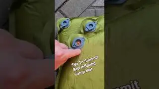Килимки самонадувні Sea To Summit Self Inflating Camp Mat S.I. #seatosummit #mycamping #sleepmat