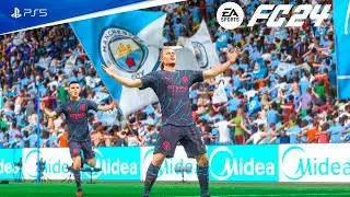 FC 24 Ман Сити - Челси Премьер Лига 23\24 [PS5 Slim] Полный Матча