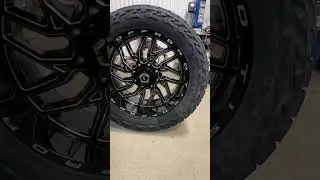 Tis 544 22x10 -19 8x180 Nitto recon grappler a/t 35x12.50r22 #tiswheels #nittotires