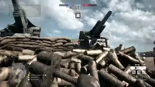 BATTLEFIELD 1 A7V heavy breakthrough tank gameplay