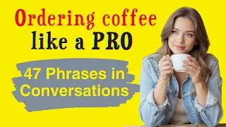 47 Coffee Shop English Phrases | Slow English Listening & Fluency Podcast | A2-B1 Shadowing Practice