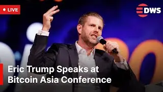 LIVE: Eric Trump Speaks at Bitcoin Asia Conference | &ldquo;Bitcoin Takes Over the World&rdquo; | AF1E