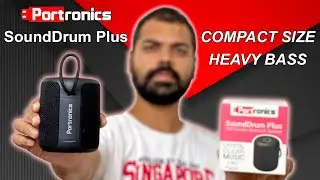 Portronics SoundDrum Plus Review | Compact Size Powerful Bass 🔥