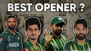 Who is the best opener for Pakistan in T20 World Cup
