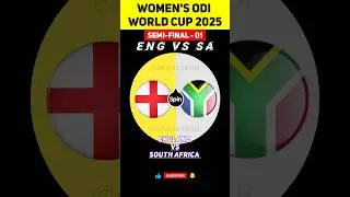 ENG vs SA Semi-Final 01| Match Prediction | Women&rsquo;s ODI World Cup 2025 | England vs South Africa