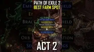 [PATCHED] The BEST Gem, Gold & Item Farming Spot In Path Of Exile 2 - Act 2