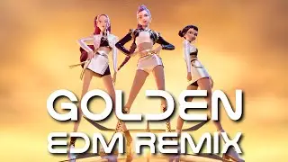Huntrix - Golden (EDM Cover/Remix/INSTRUMENTAL) K-Pop Demon Hunters