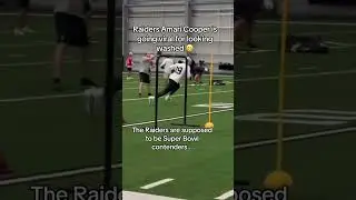 Amari Cooper is officially WASHED&hellip; #nfl #raiders #preseason #football ll